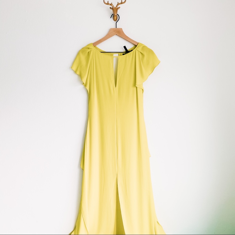 BCBGMaxAzria Maxi Dress blight yellow/chartruse
